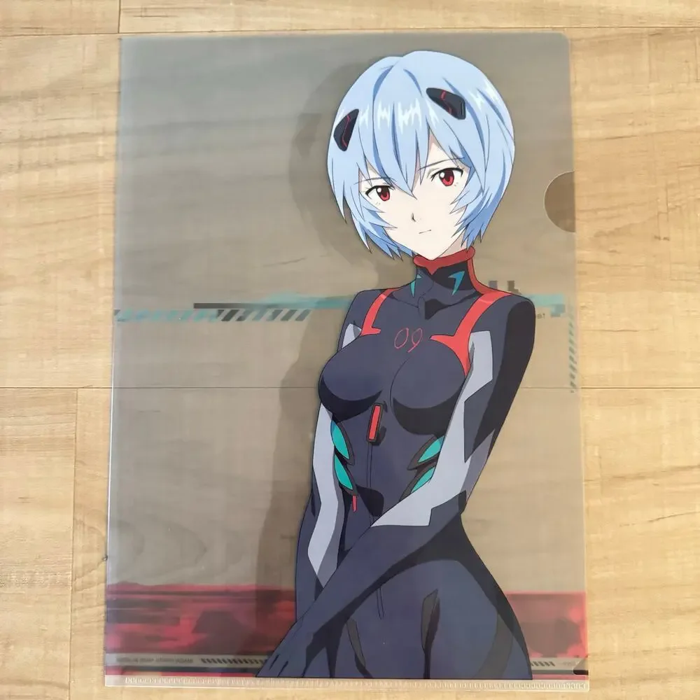 2 Neon Genesis‎ Evangelion Anime Ichiban Kuji Visual Art Sheet Clear File Poster